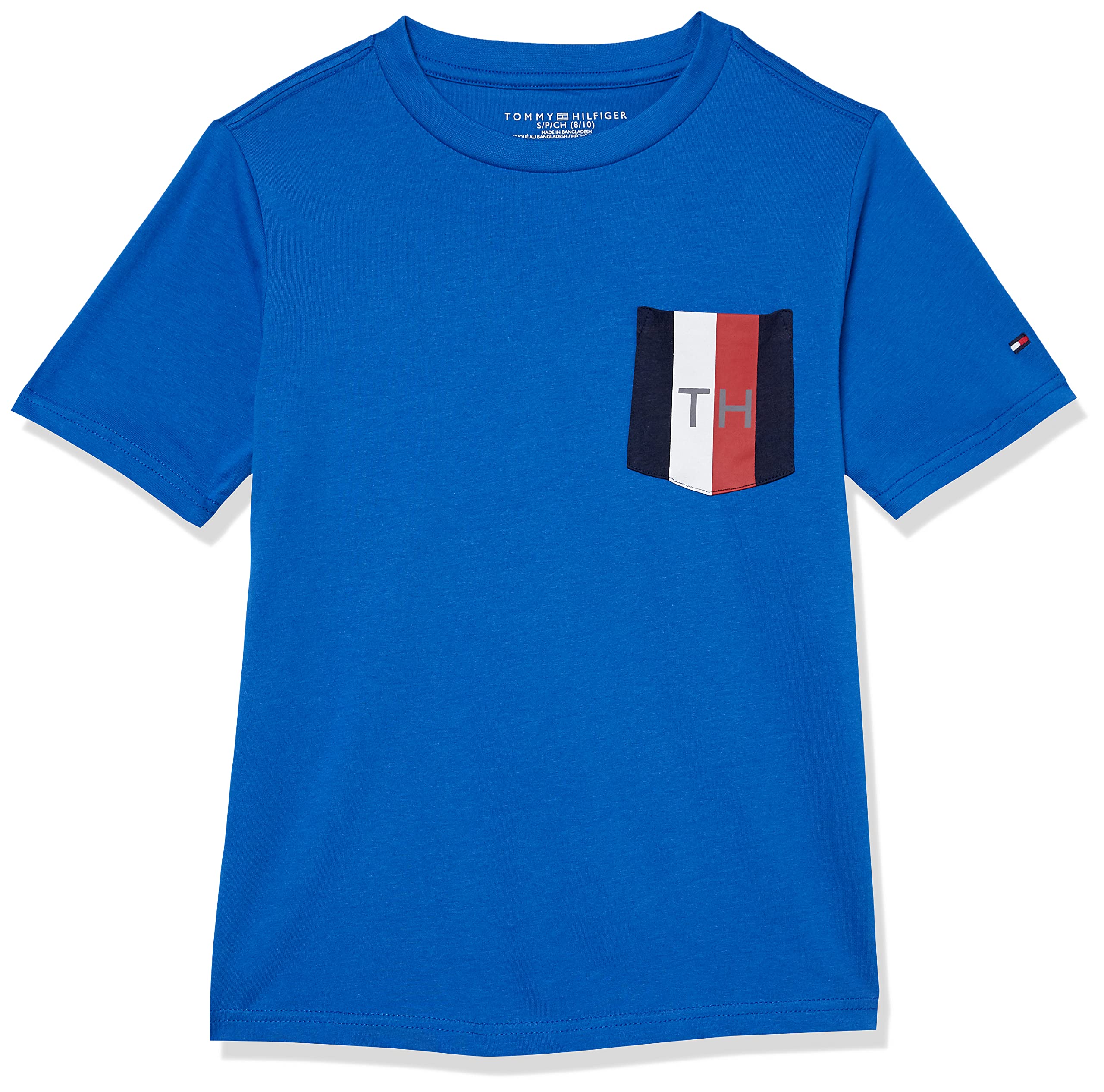 Tommy Hilfiger Boys' Short Sleeve Legacy Crew Neck T-Shirt
